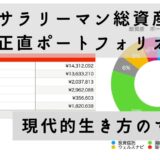 20代サラリーマン総資産　正直ポートフォリオ　2024年12月